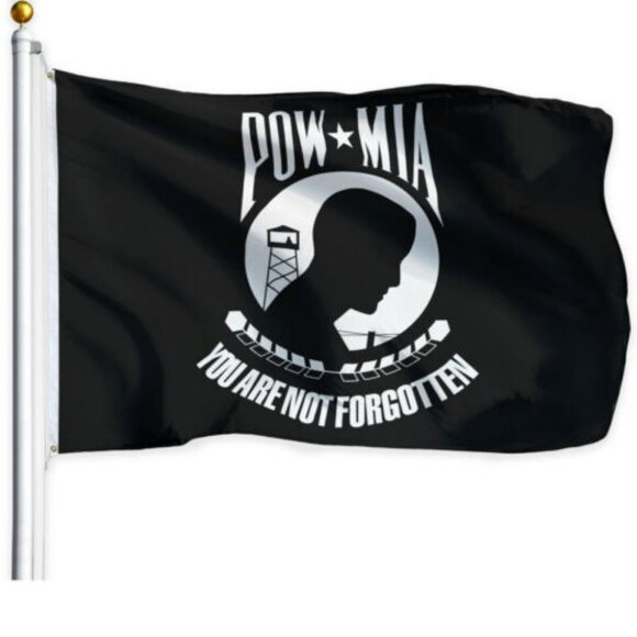 POW MIA You Are Not Forgotten-Flag Polyester NEW 3 FT. X 5 FT. - Picture 4 of 4